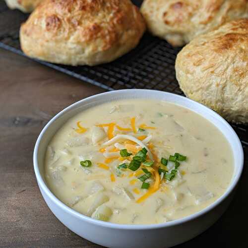Creamy Potato Cheese Soup