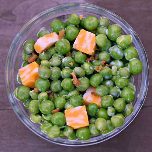 Simple and Delicious Pea Salad
