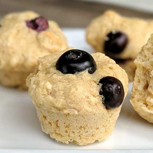 Easy Mini Kodiak Blueberry Muffin Recipe