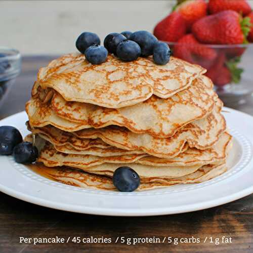 Low Calorie Pancakes Body for Life Recipe
