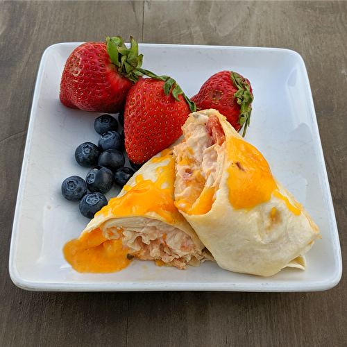 Cream Cheese Chicken Enchilada