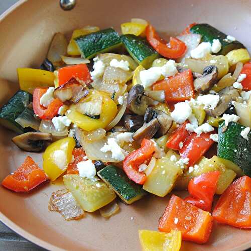 Summer Veggie Skillet Dish