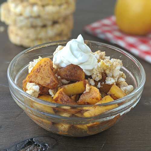 Healthy Apple Crisp