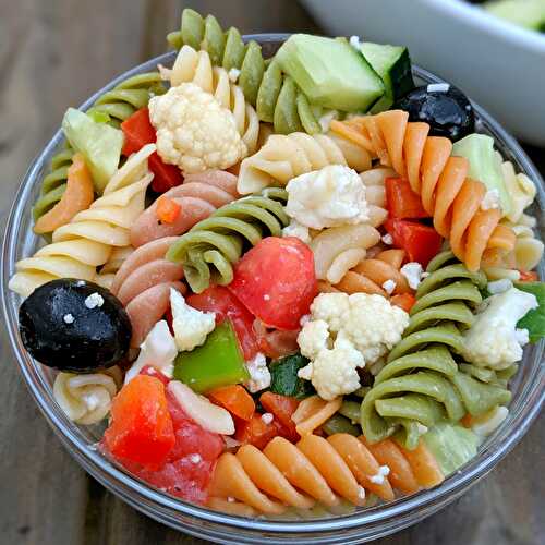 Low Calorie Pasta Salad