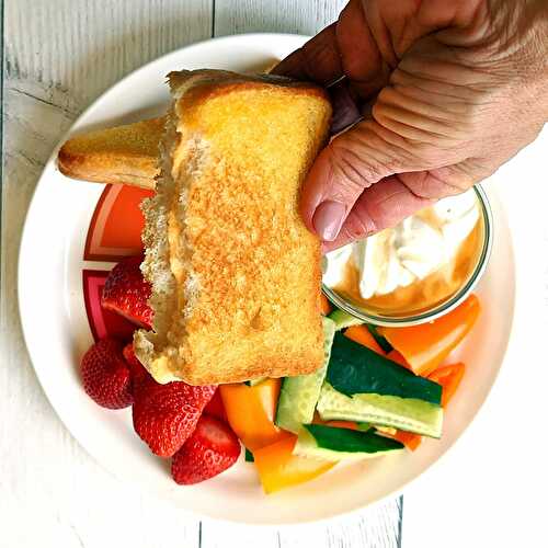Low calorie Grilled Cheese Sandwich