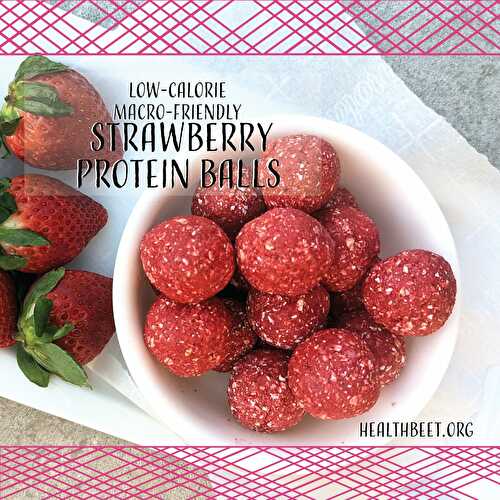 Macro Friendly Protein Balls