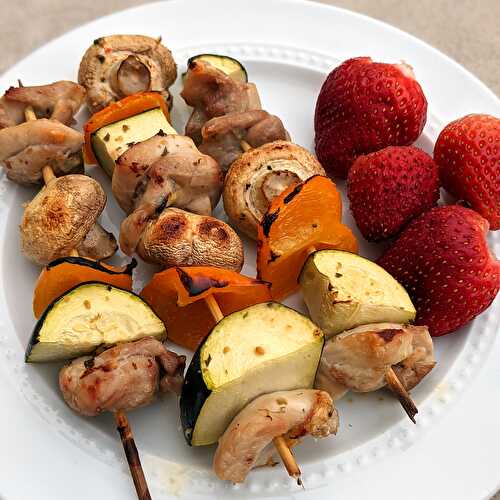 Quick and Easy Chicken Thigh Kabobs