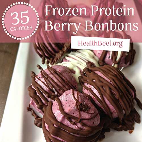 Frozen Protein Berry Bonbons
