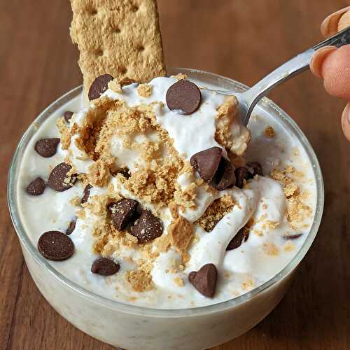 S'mores Protein Overnight Oats