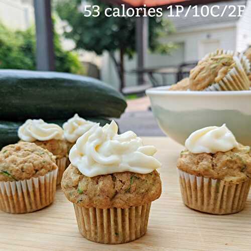 Gluten Free Low Sugar Mini Zucchini Muffins
