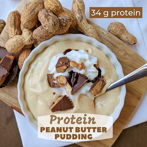 Peanut Butter Cup Protein Pudding