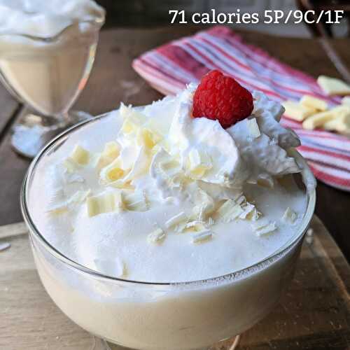 71 Calorie White Chocolate Mousse