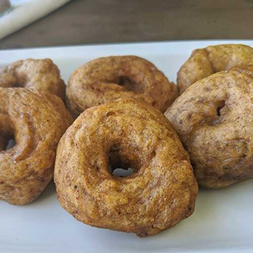 Chewy, Low Calorie, Pumpkin Bagel Recipe