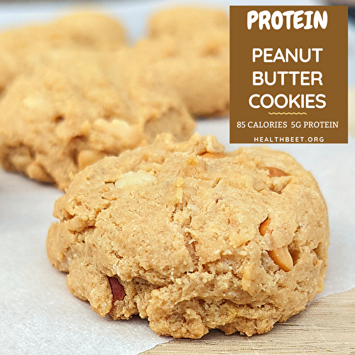 85 Calorie Protein Peanut Butter Cookies