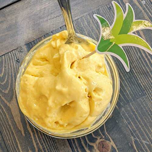 Protein Mango Ice Cream