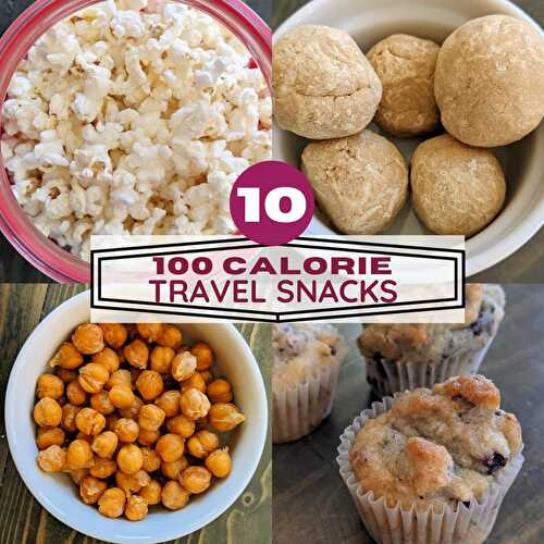 100 Calorie Travel Snack Ideas