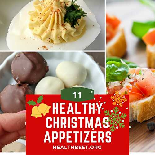 11 Healthy Christmas Appetizers
