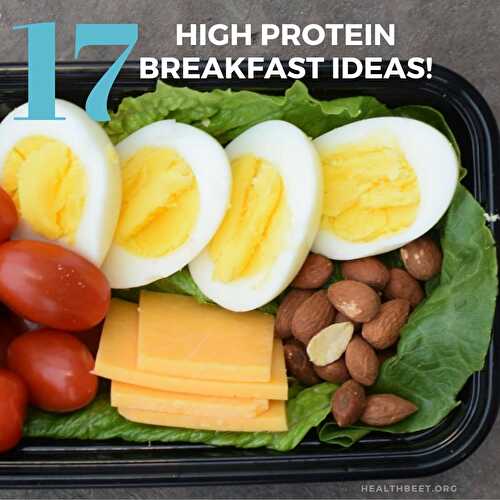 17 High Protein Breakfast Ideas
