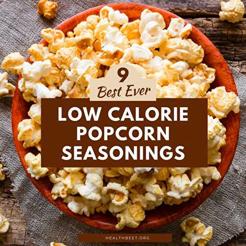 New ideas for low calorie Popcorn seasonings