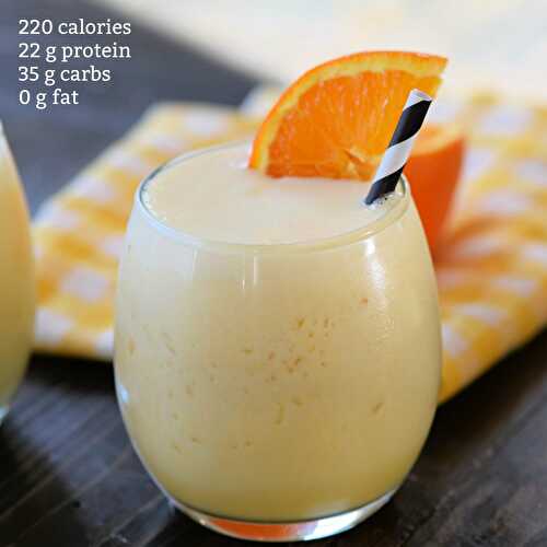 Orange Julius Protein Shake