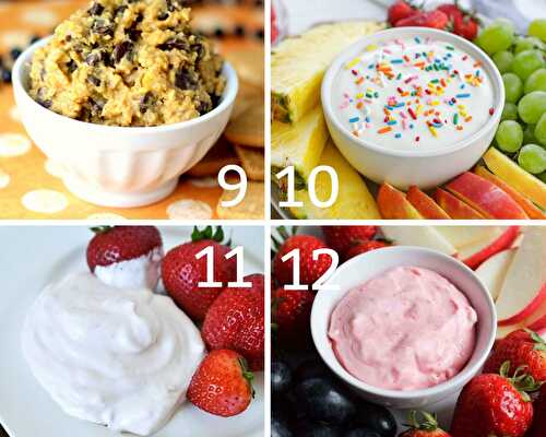 Quick and delicious, 17 best healthy fruit dip recipes