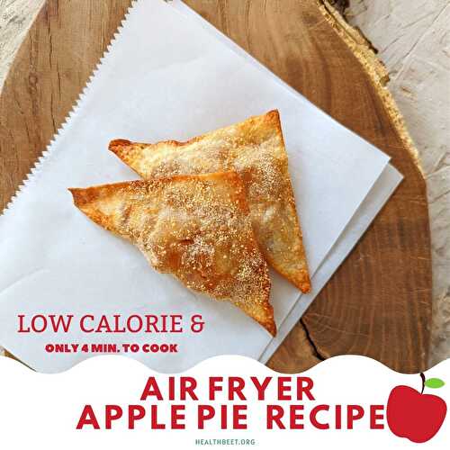 57 Calorie Air Fryer Apple Pie