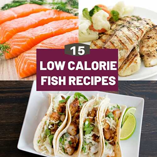 15 Favorite Fish Recipes That Are Family Friendly and Low Calorie