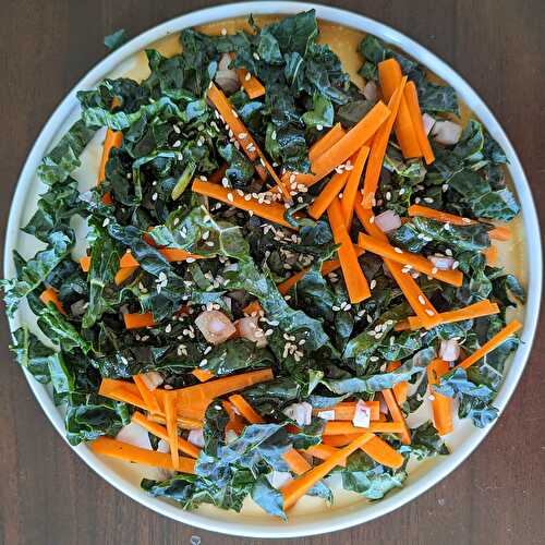 Asian Carrot and Kale Salad
