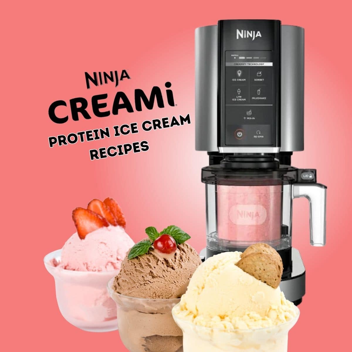 7 Ninja Creami Protein Recipes Under 150 Calories