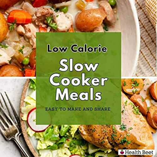 Low Calorie Slow Cooker Recipes {Under 400 Cal}