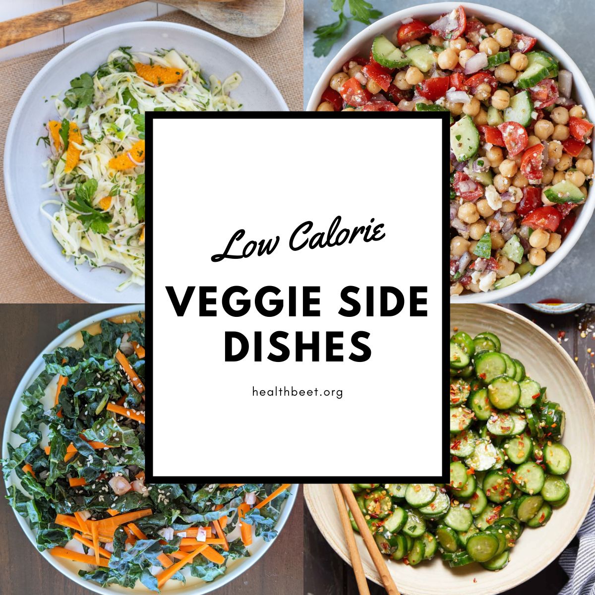 Veggie Side Dishes (Under 200 Cal)