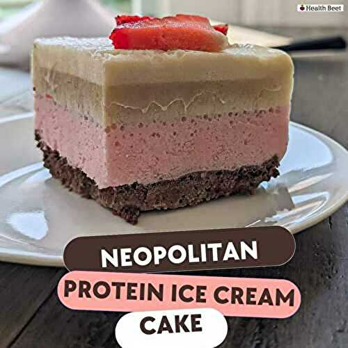 3 Layer Protein Ice Cream Cake