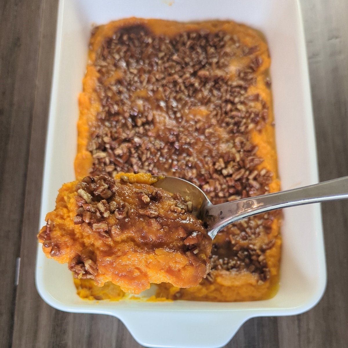 Healthier Sweet Potato Casserole