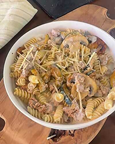 Healthier Stroganoff