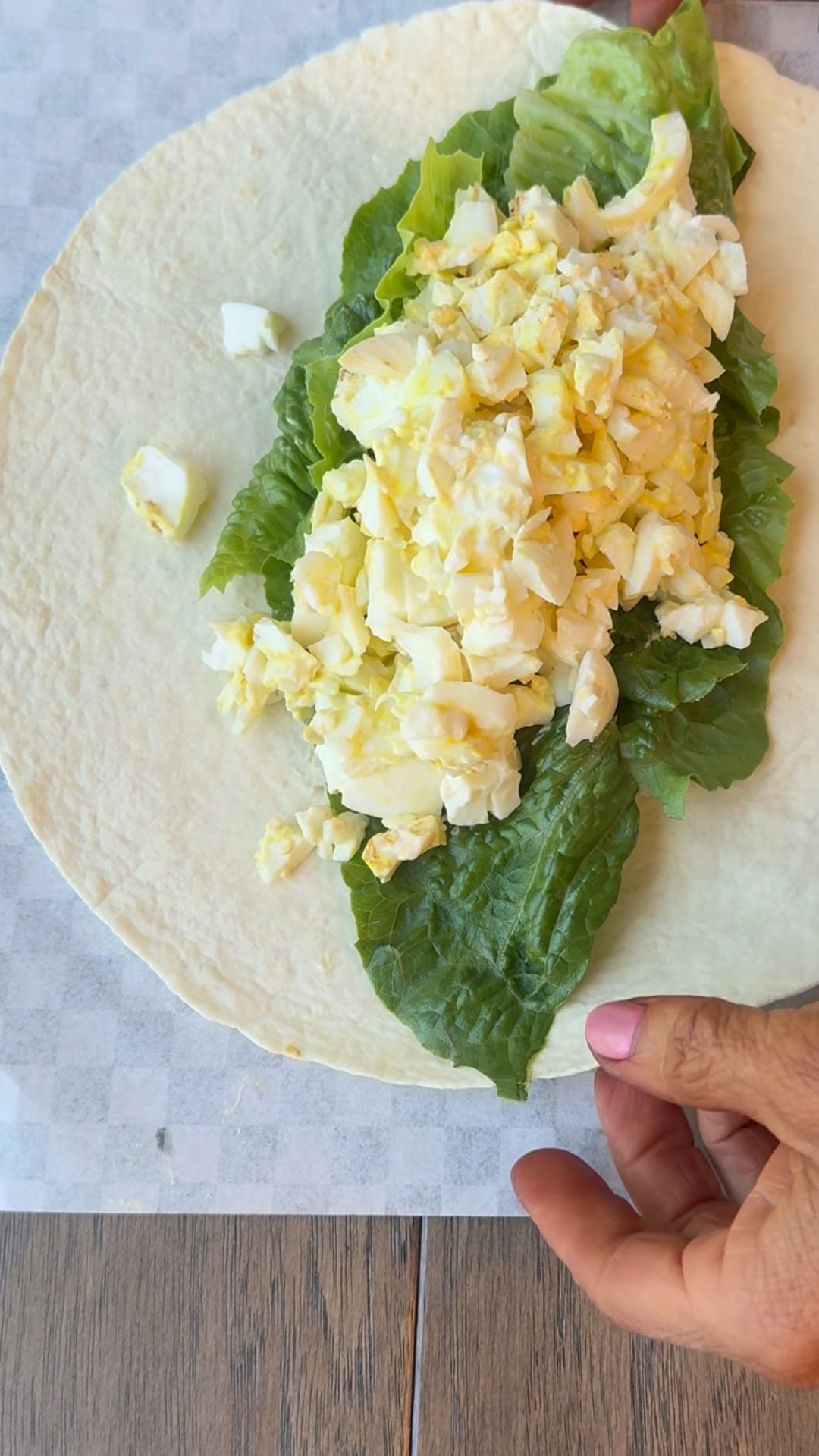 Egg Salad Wrap