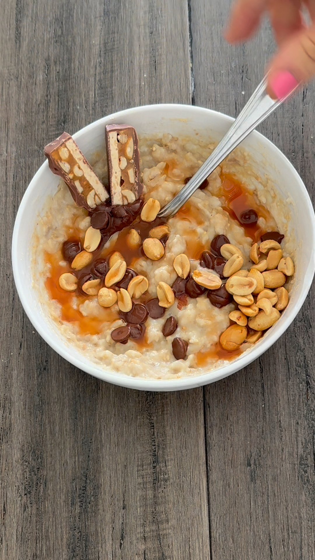 Snickers Protein Oatmeal