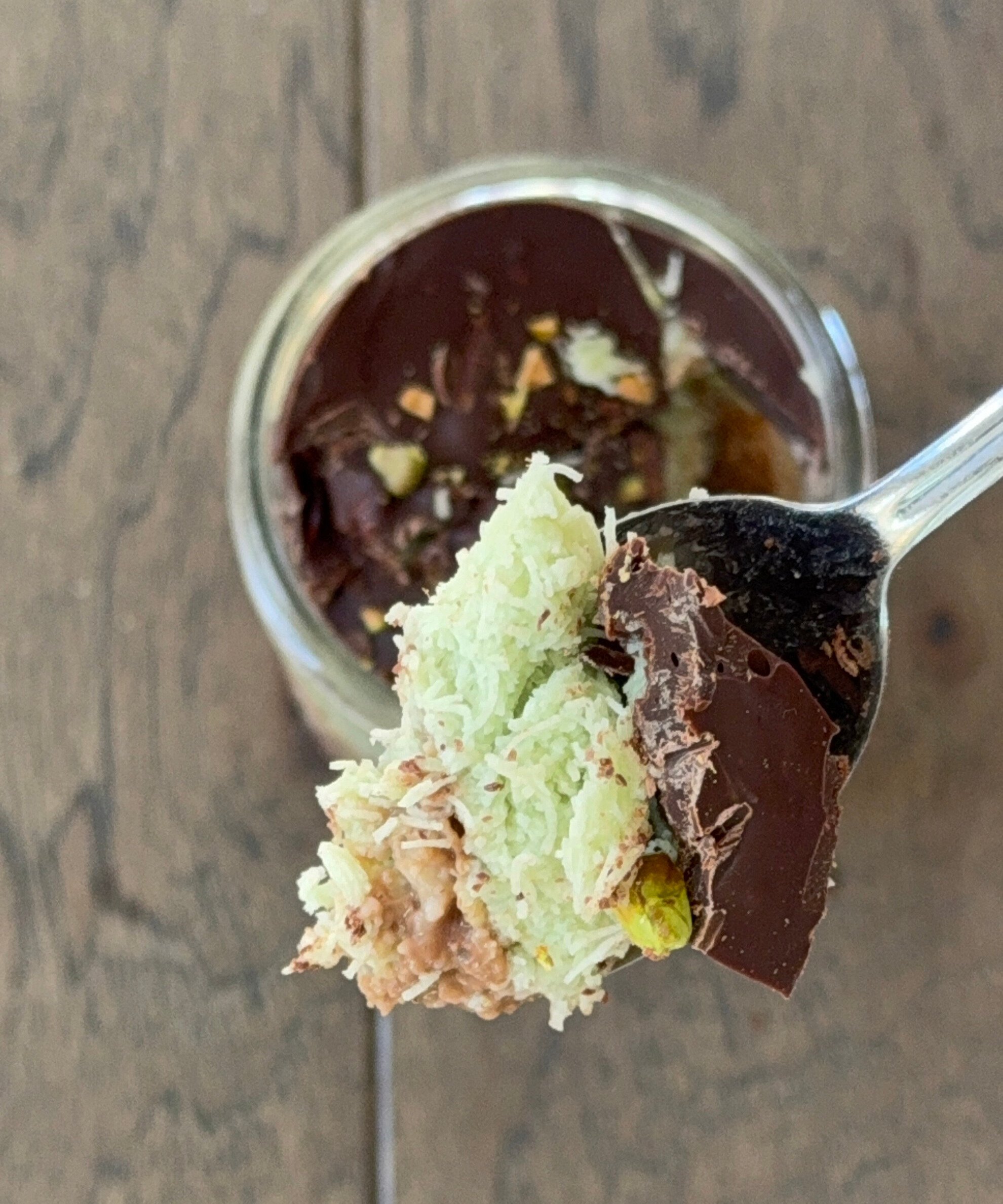 Dubai Chocolate Overnight Oats