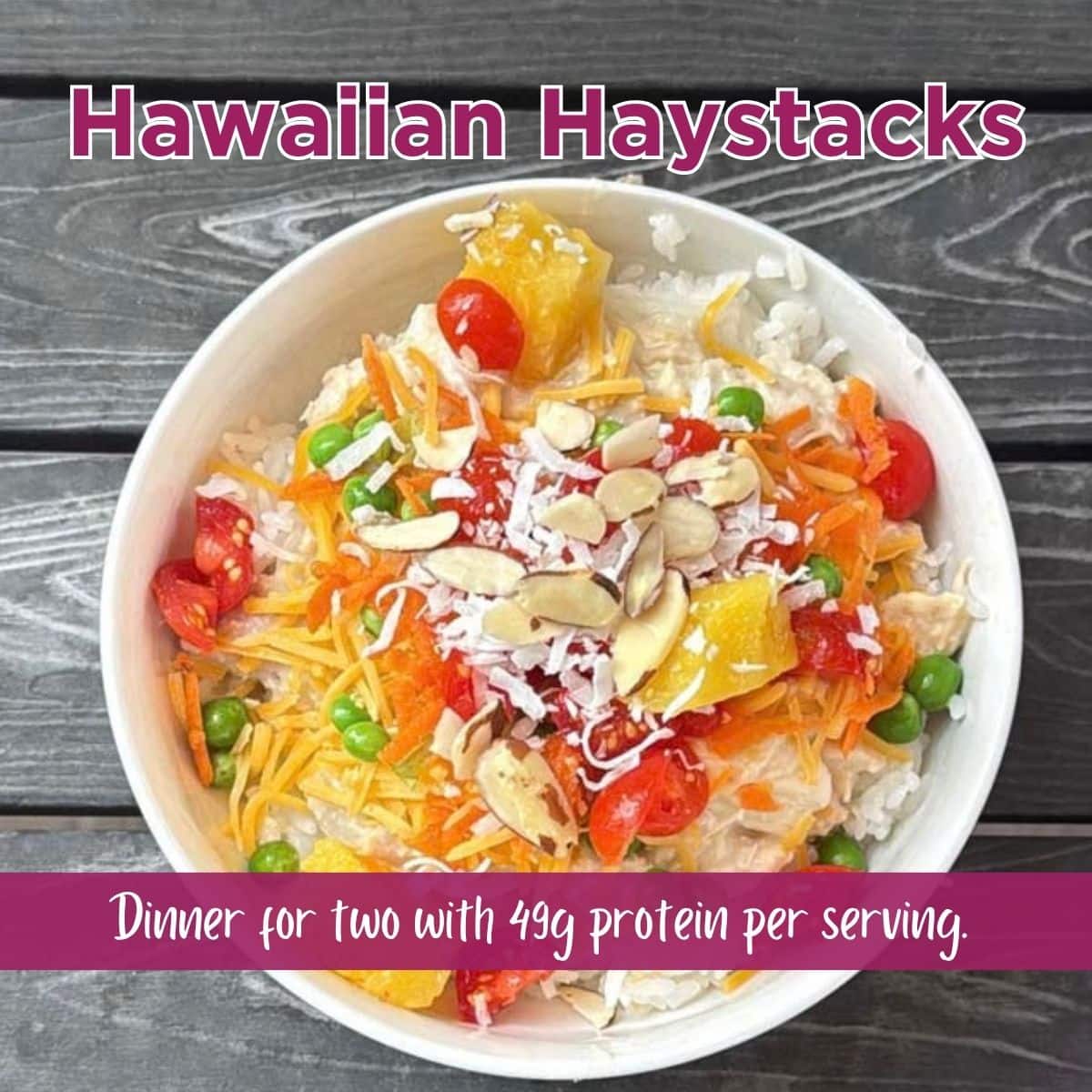 Hawaiian Haystacks for Two