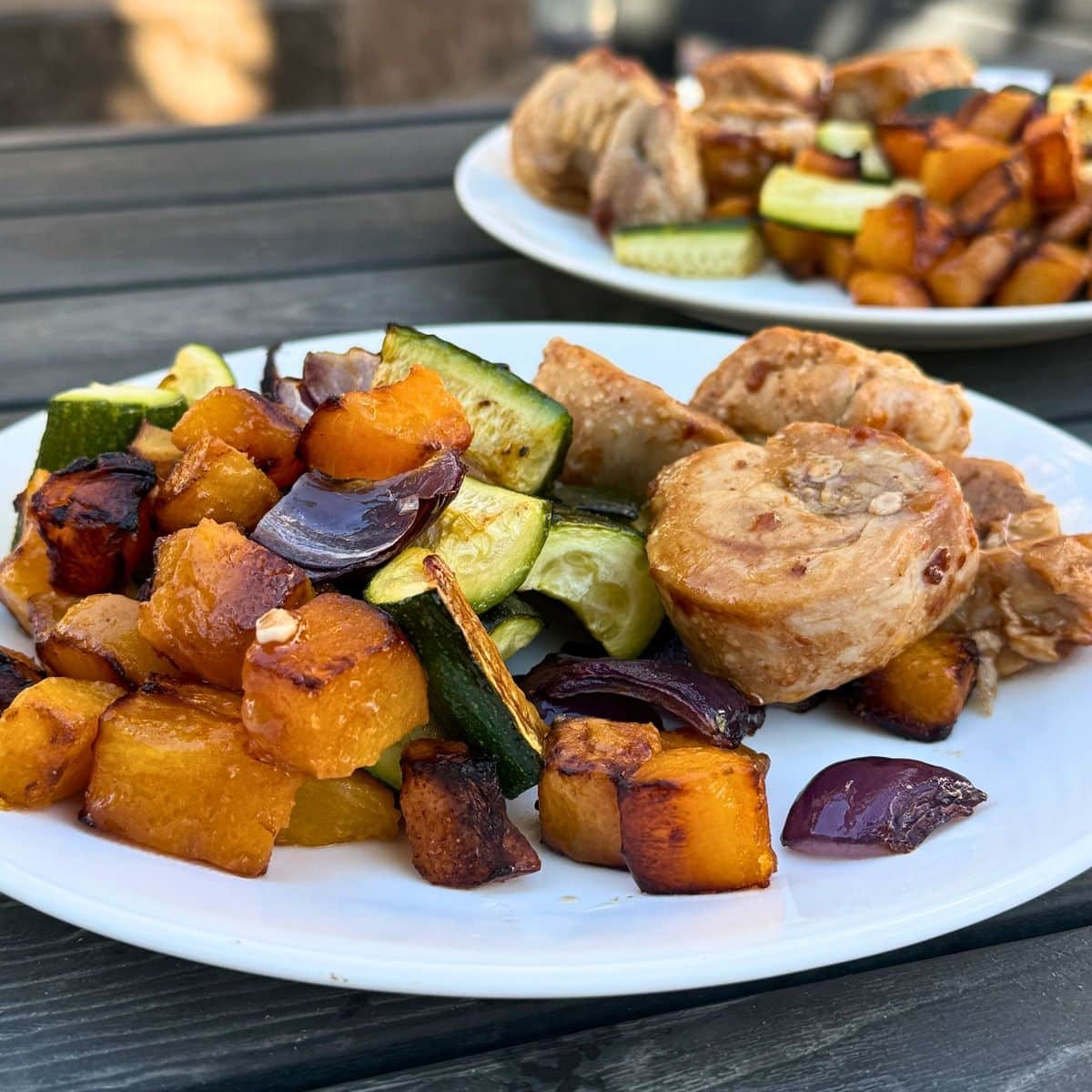 Sheet Pan BBQ Chicken and Vegetables