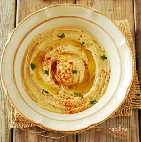 Artichoke Hummus - Healthier Steps