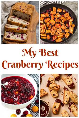 Best Cranberry Recipes - Healthier Steps