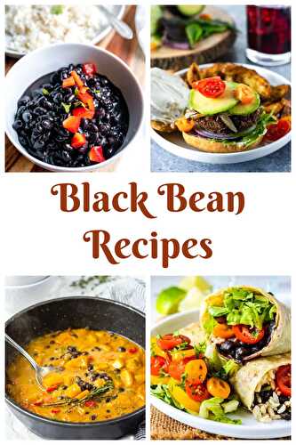 Black Bean Recipes - Healthier Steps