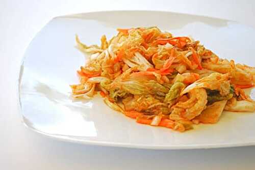 Fresh Kimchi (Gluten Free) - Healthier Steps