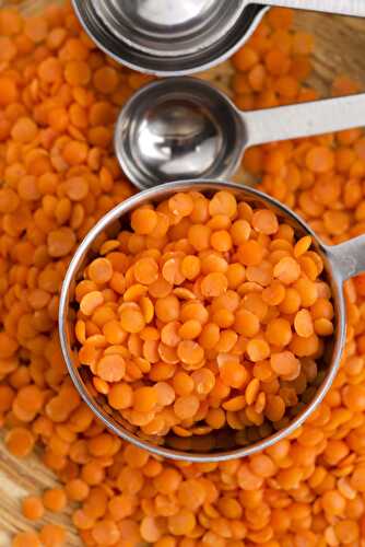 How to Cook Red Lentils? - Healthier Steps