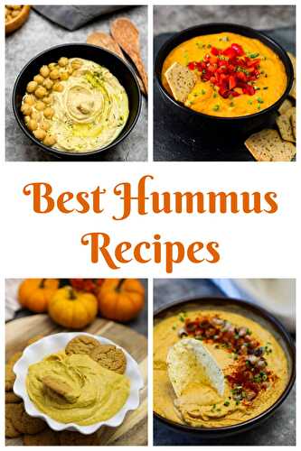 My Best Hummus Recipes - Healthier Steps