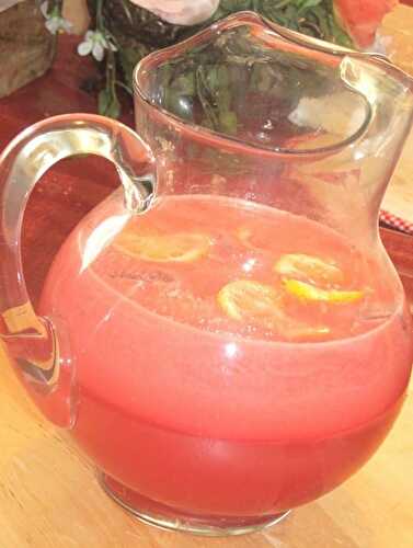 Perfect Pink Lemonade - Healthier Steps