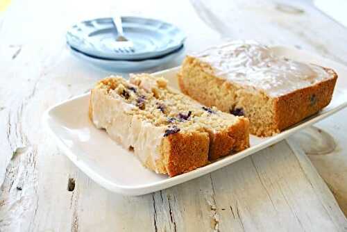 Pina Colada Bread with Blueberries - Healthier Steps