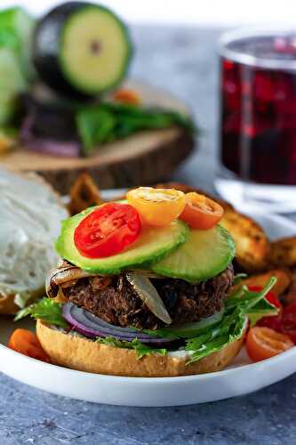 Vegan Black Bean Burgers - Healthier Steps
