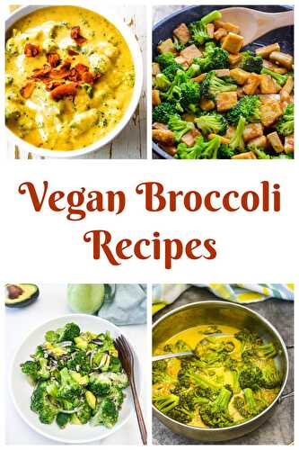Vegan Broccoli Recipes - Healthier Steps