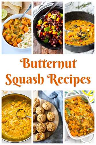 Vegan Butternut Squash Recipes - Healthier Steps